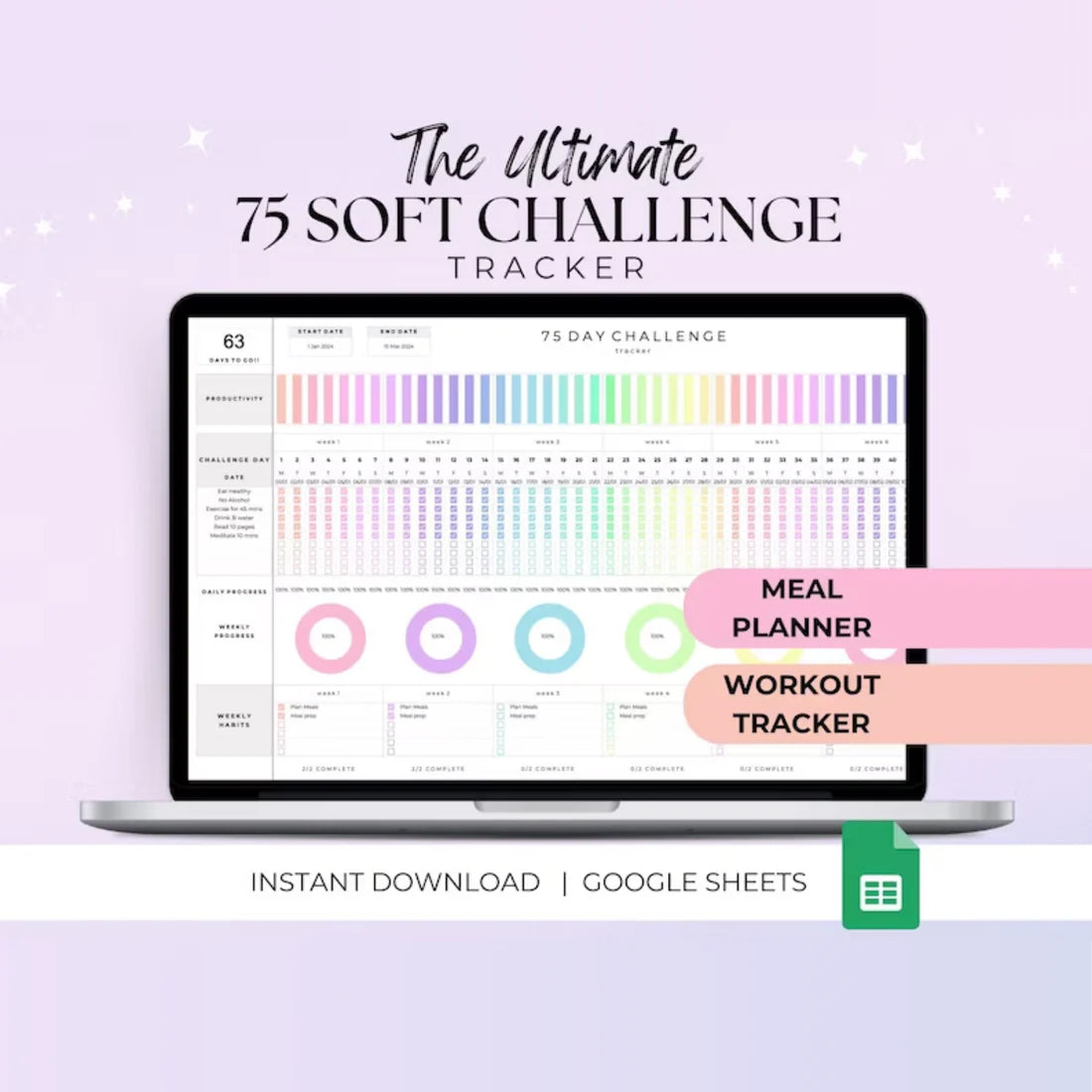 The Ultimate 75 SOFT Challenge Tracker