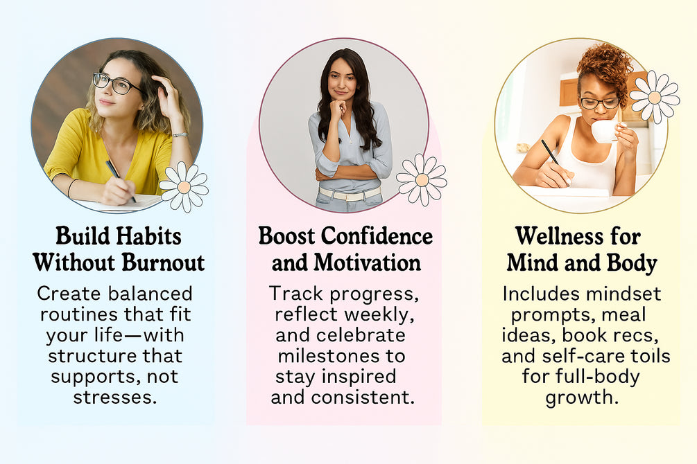 75 Day Soft Challenge: A Guided Journal & Tracker for Women to Build Habits